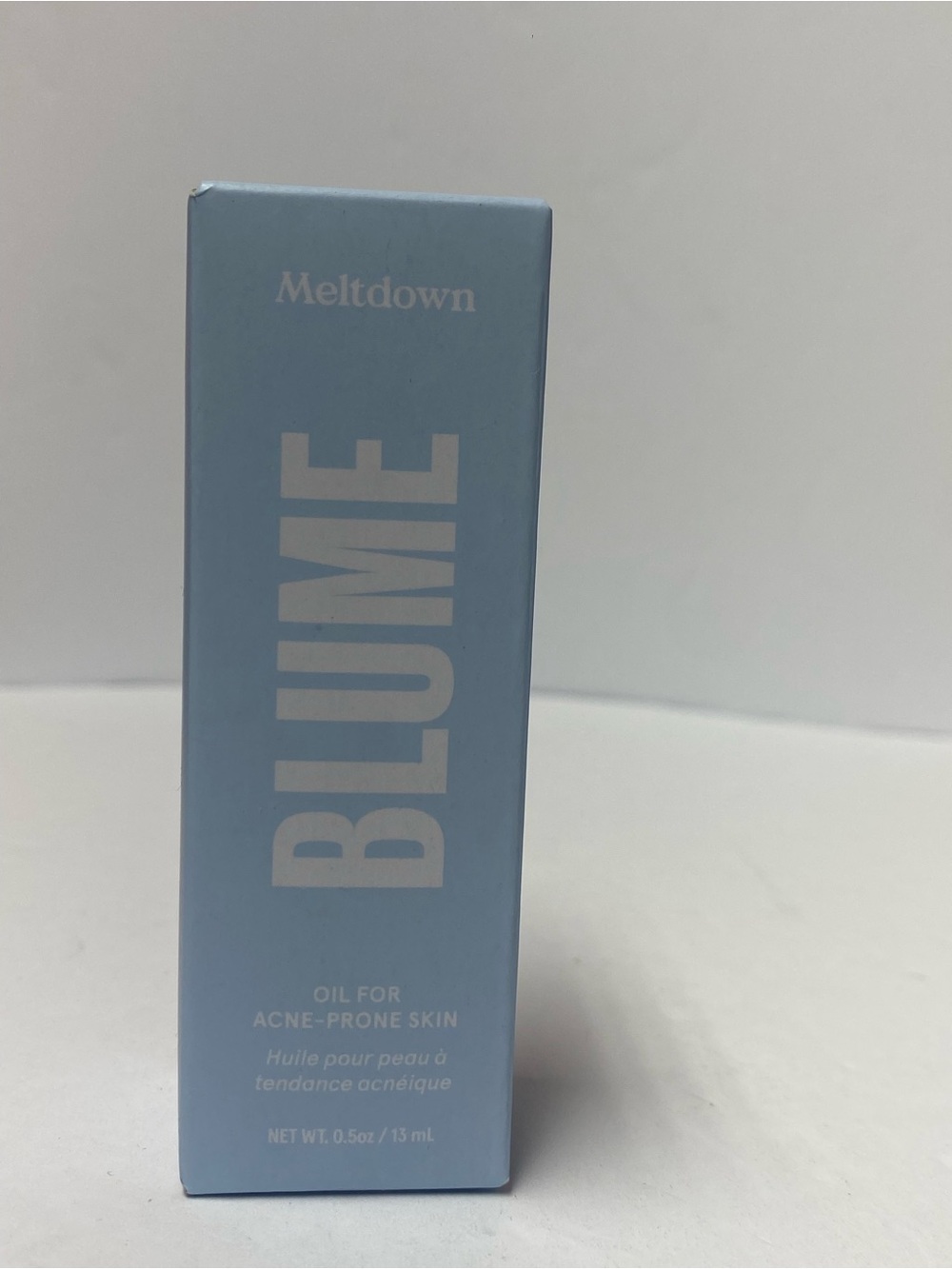 Meltdown Oil for Acne-Prone Skin — Light Blue
